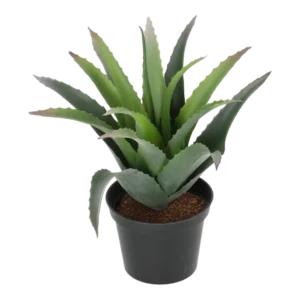 Kunstig baby agave - H: 23 cm.