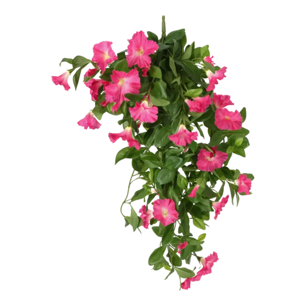 Kunstig Petunia hængeplante L: 85 cm.