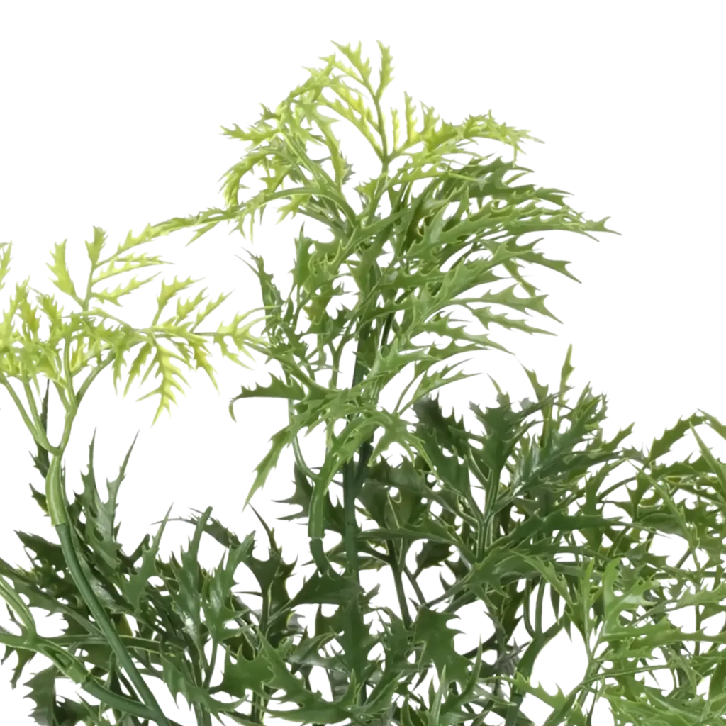 Closeup af Kunstig Ming Aralia H: 37 cm.