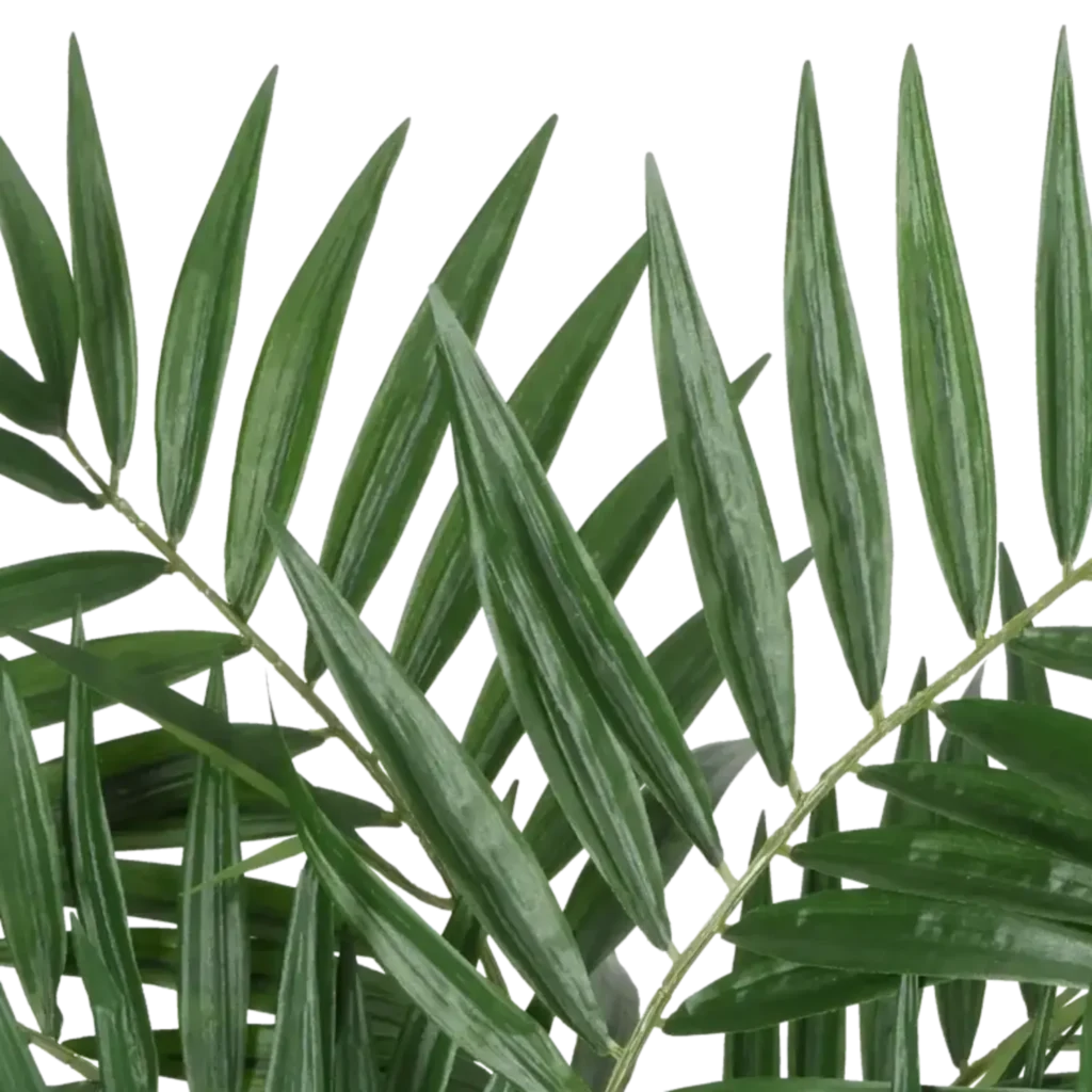 Closeup af Kunstig Palme H: 40 cm.