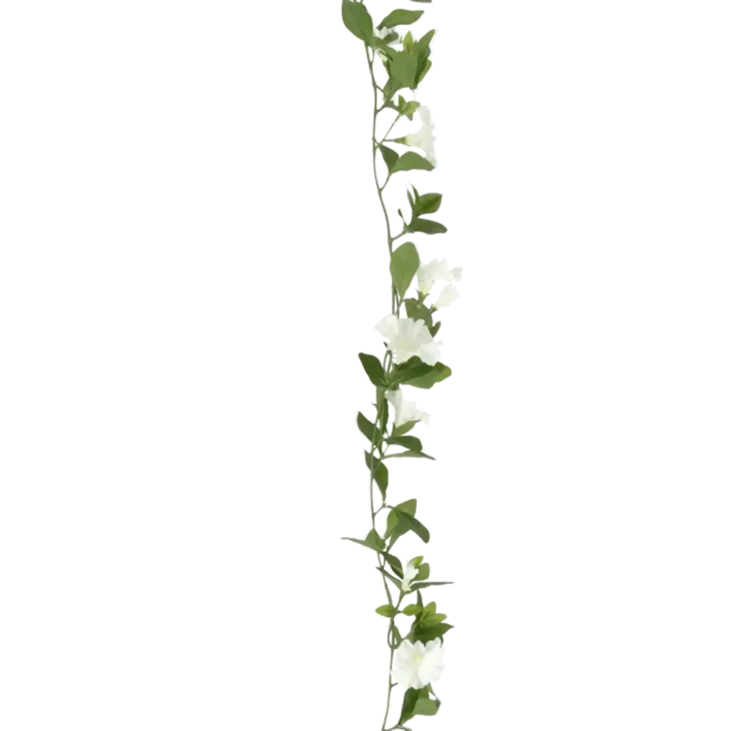 Closeup af Kunstig Petunia ranke L: 180 cm.