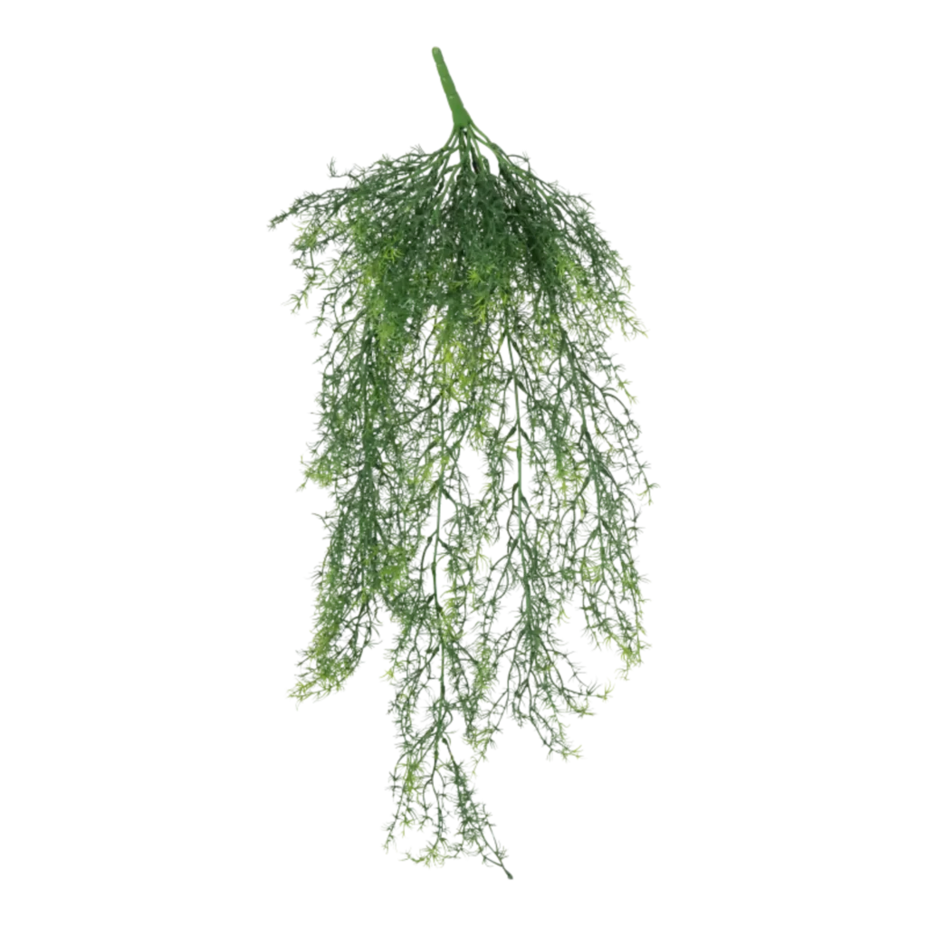 Kunstig Springeri hængeplante L: 75 cm.