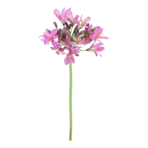 Kunstig skærmlilje stilk i lilla - L: 45 cm.