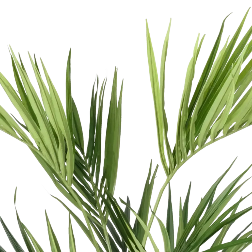 Closeup af Kunstig Kentia palme H: 120 cm.
