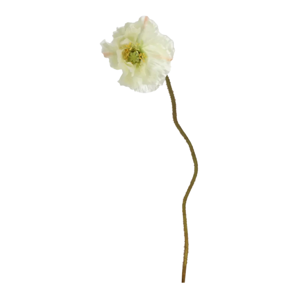 Kunstig Valmue L: 55 cm.