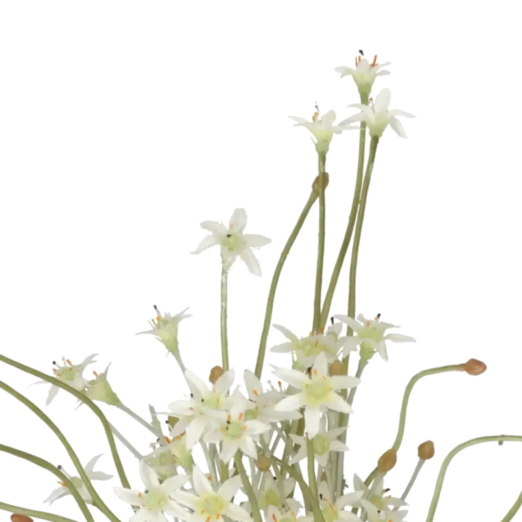 Closeup af Kunstig mini blomst H: 26 cm.
