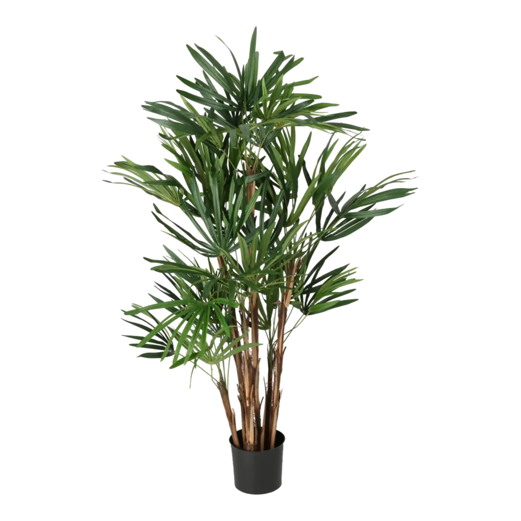Kunstig Rhapis palme H: 100 cm.