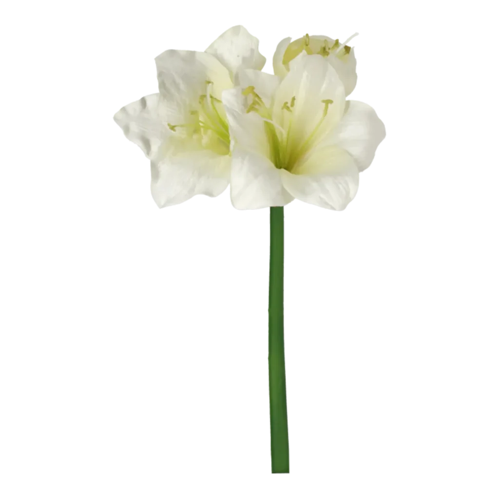 Kunstig Amaryllis L: 49 cm.