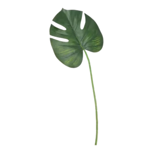 Kunstig Monstera blad L: 60 cm.