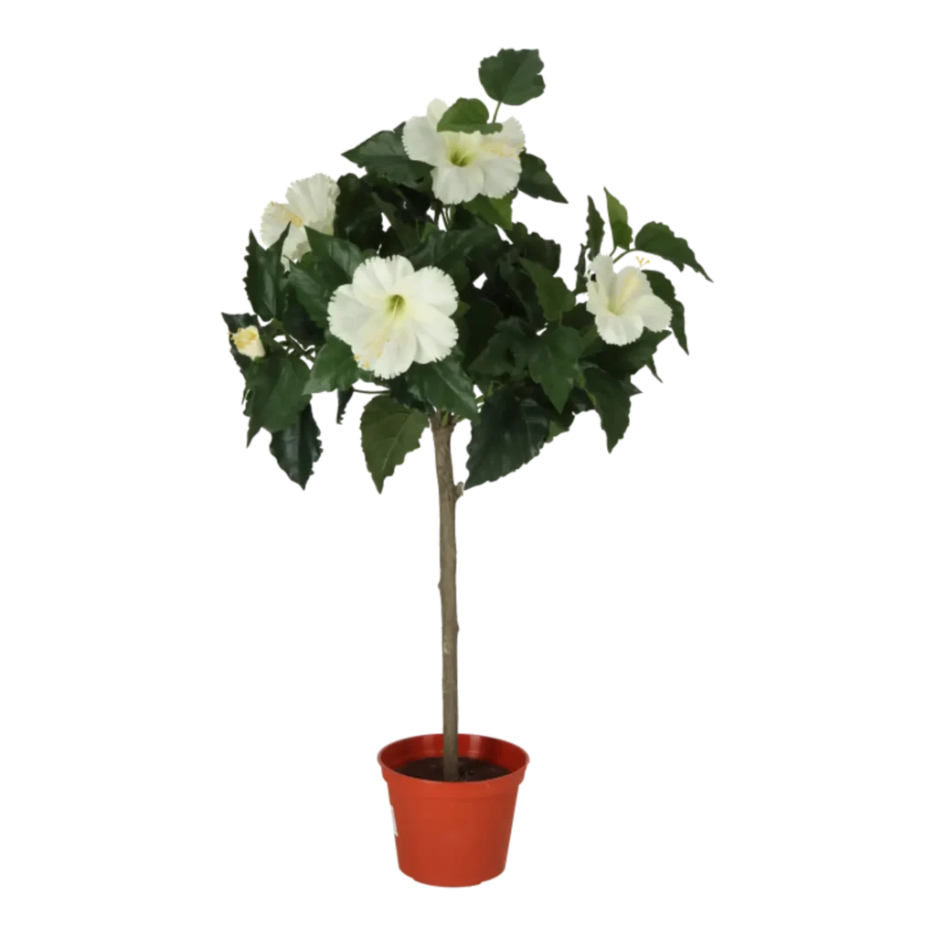 Kunstig Hibiscus opstammet H: 66 cm.