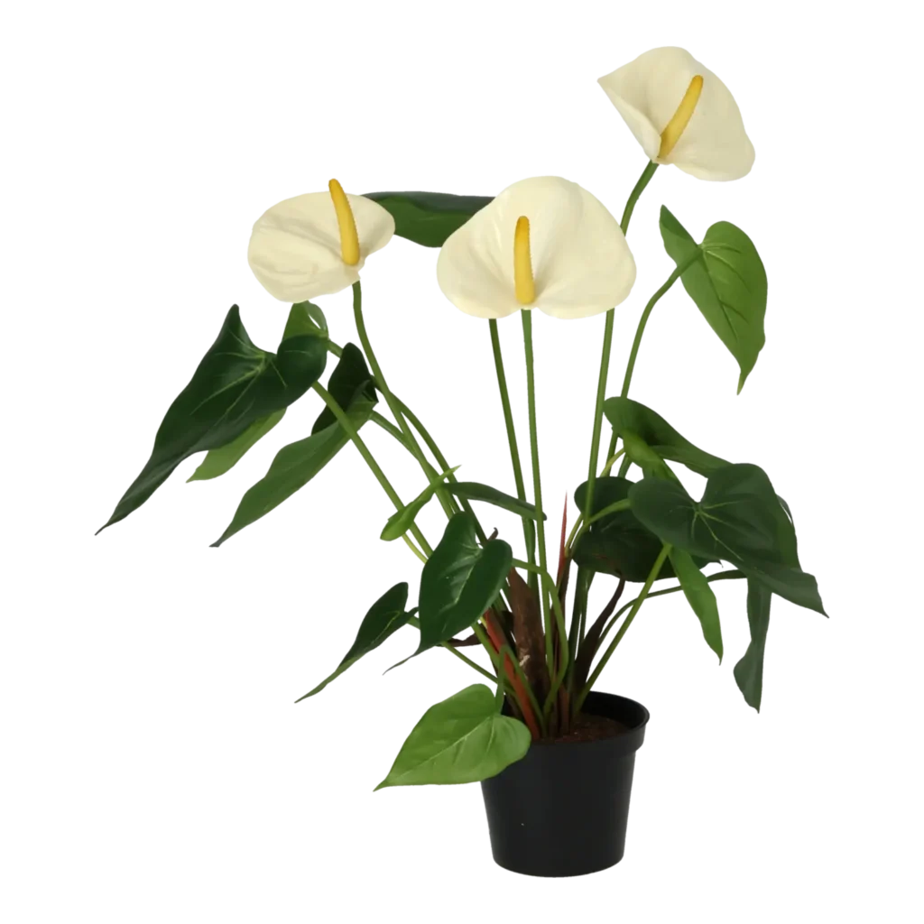 Kunstig Anthurium H: 42 cm.