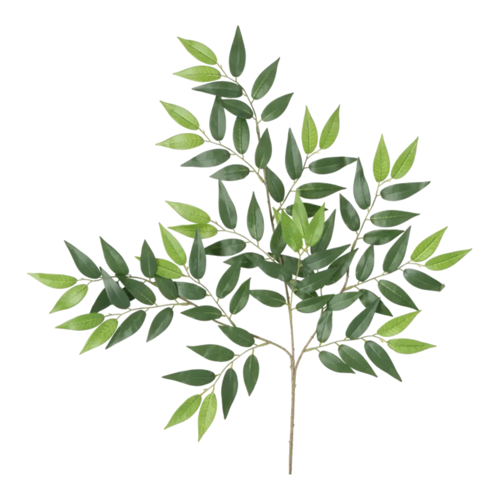 Kunstig mini ficus gren L: 90 cm.