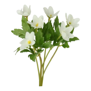 Kunstig skov anemone L: 17 cm.
