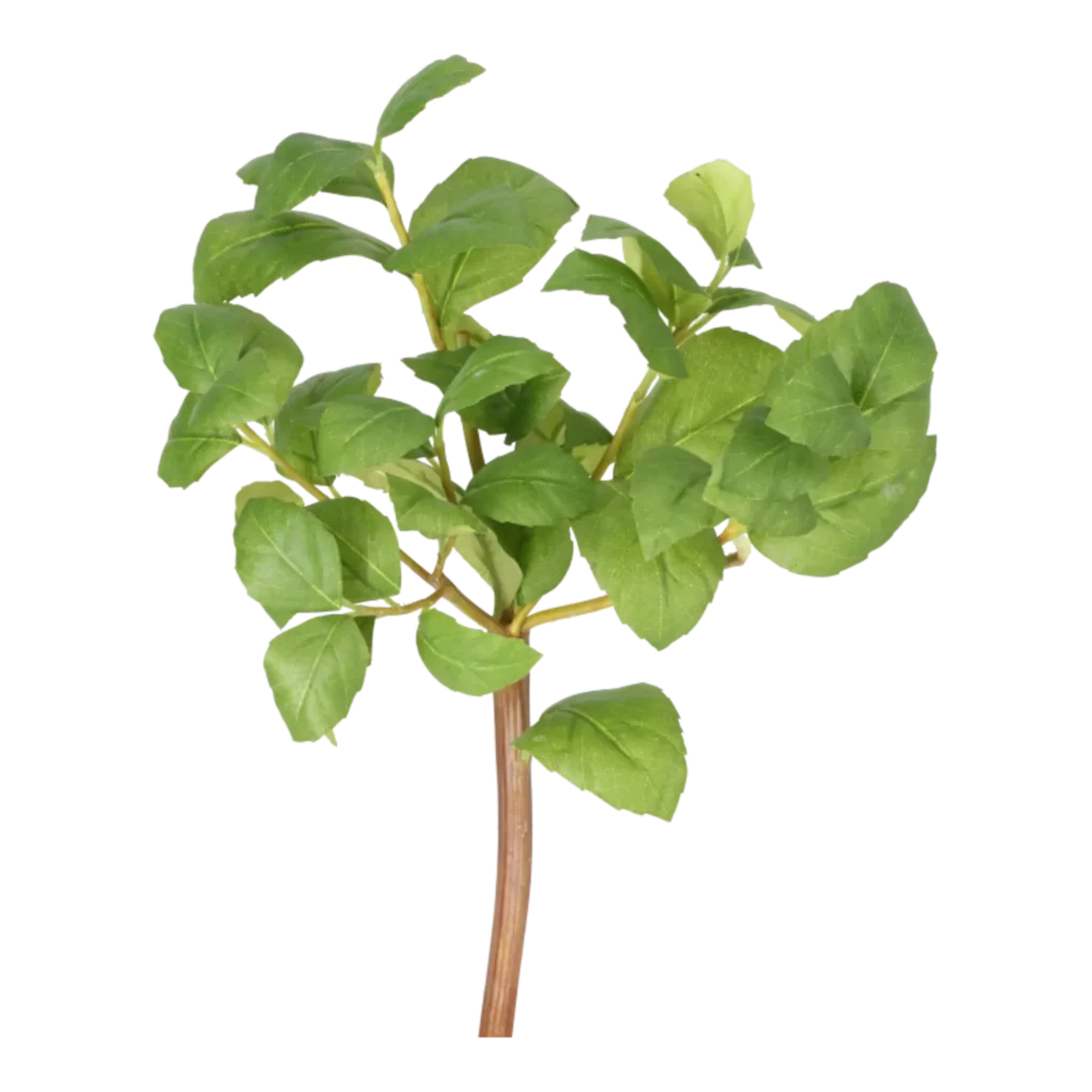 Kunstig Basilikum H: 25 cm.