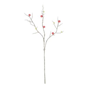 Kunstig Bærkvist m. glitter H: 65 cm.