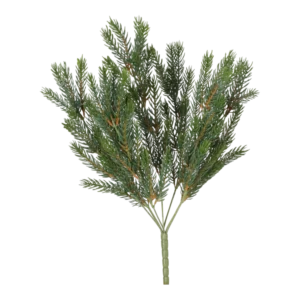 Kunstig Pinje Gran busk stilk - L: 45 cm.