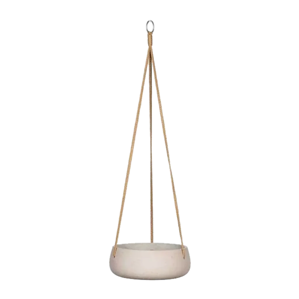 Eileen Ampel grå H: 11 Ø: 29 cm.