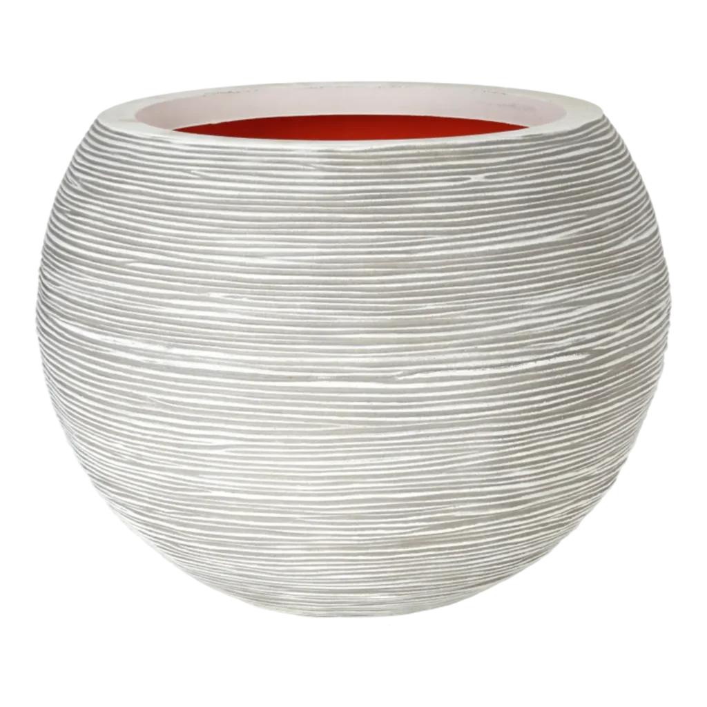 Capi Vase Ball Rib NL D: 62 cm H: 48 cm.