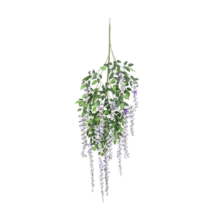 Kunstig Wisteria Lavendel FR L: 125 cm.
