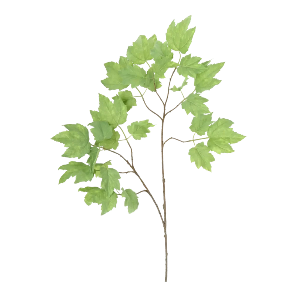 Kunstig gren Leaf spray med grønne blade - L: 120 .