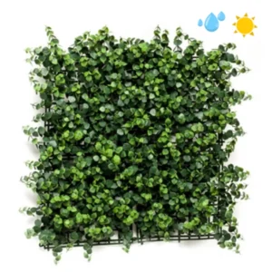 Kunstig Eukalyptus måtte - 50x50 cm.