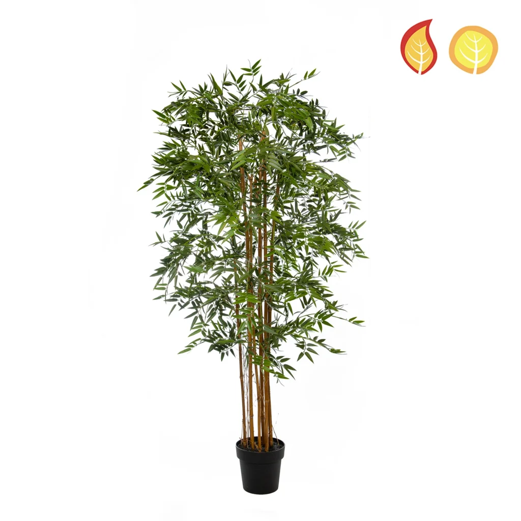Kunstig Bambus FR/UV H: 210 cm.