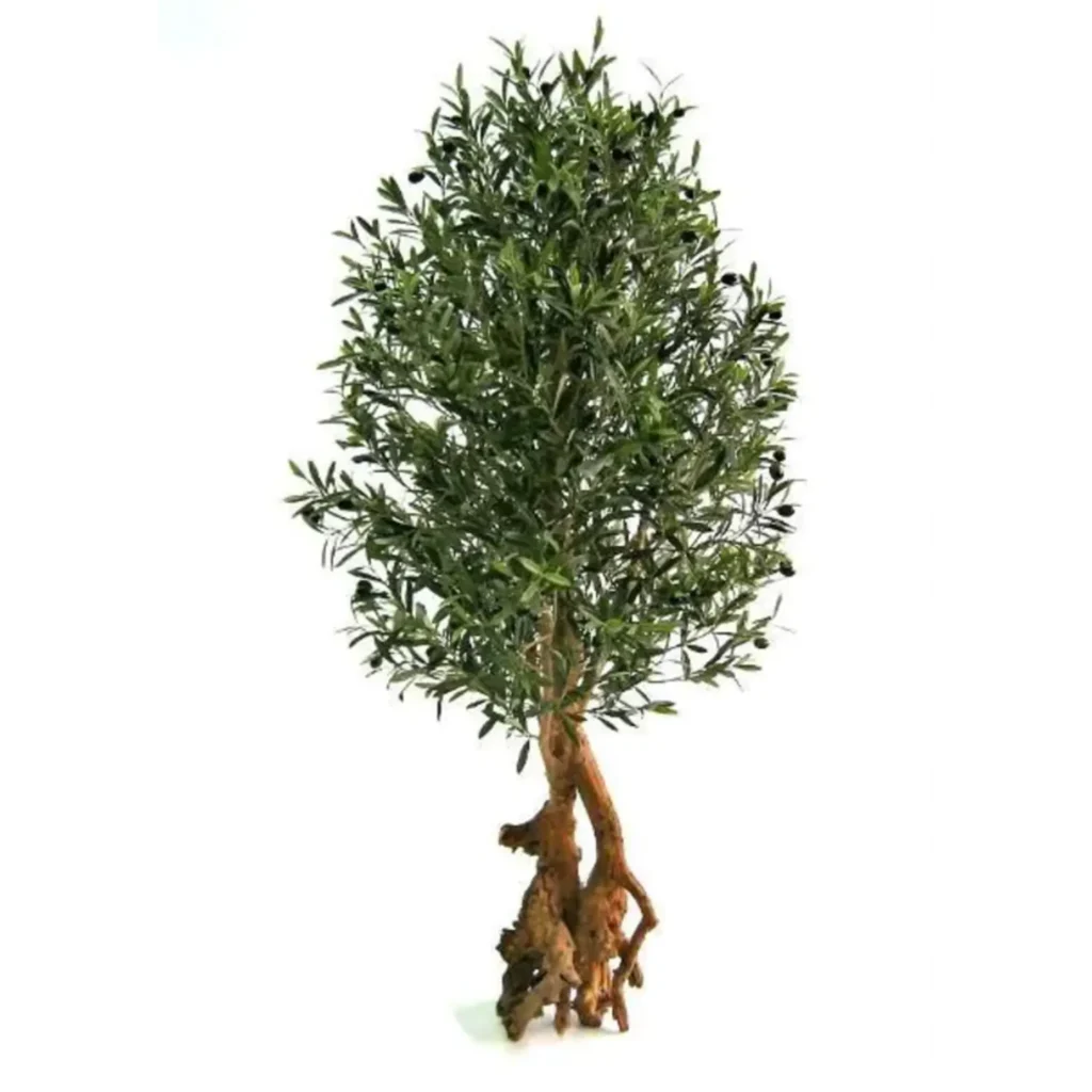 Kunstig oliven bonzai træ - H: 150 cm.
