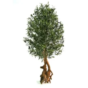 Kunstig oliven bonzai træ - H: 150 cm.