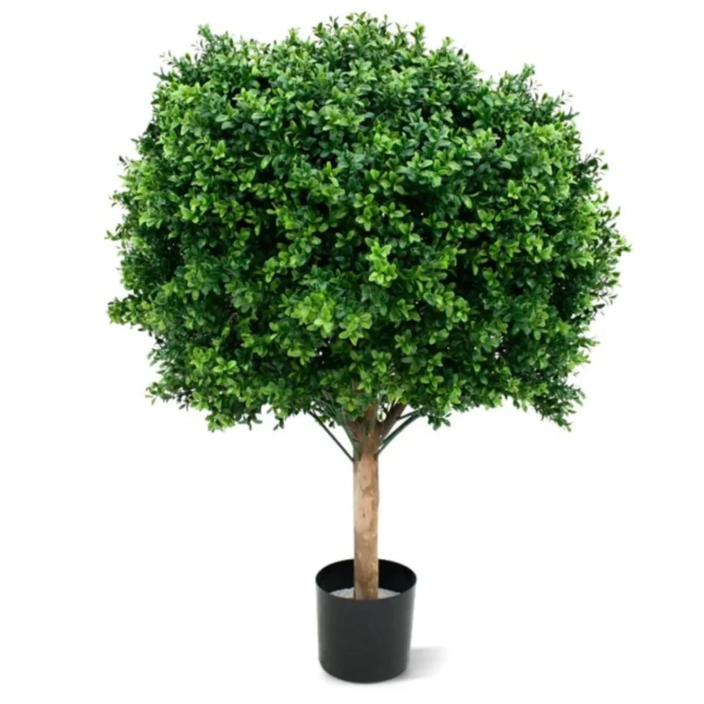 Kunstig Buksbom kugle UV H: 85 cm.