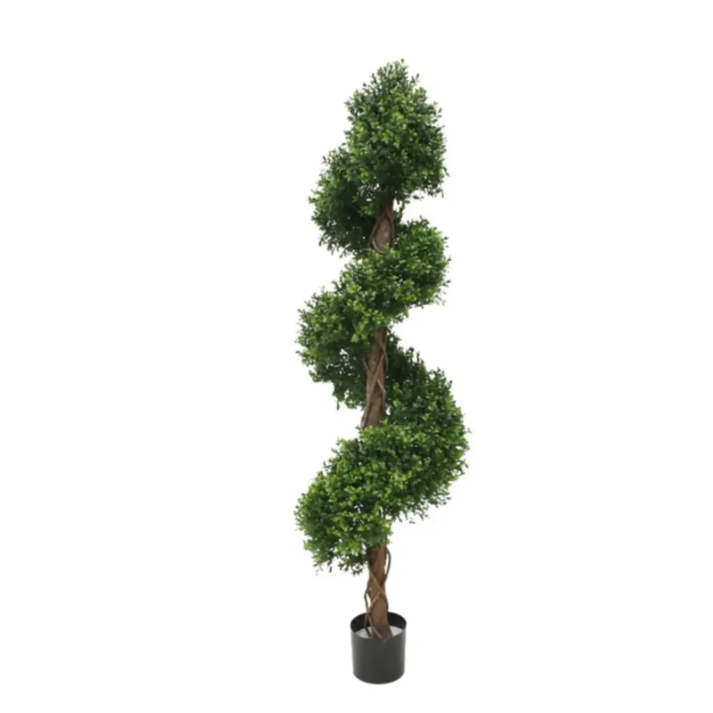 Kunstig Buksbom spiral UV H: 170 cm.