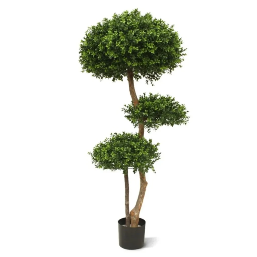 Kunstig Buksbom kugle UV H: 85 cm.