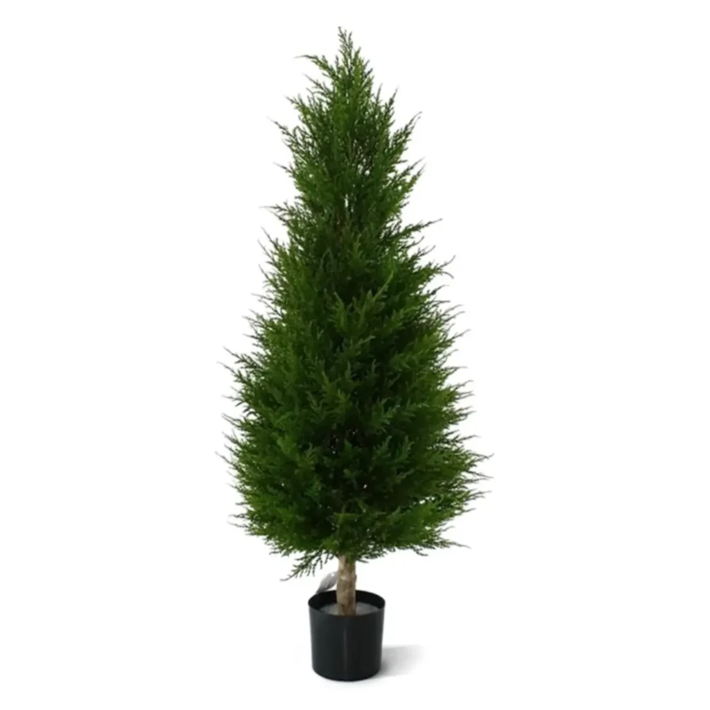 Kunstig cypress kegletræ - H: 100 cm UV.