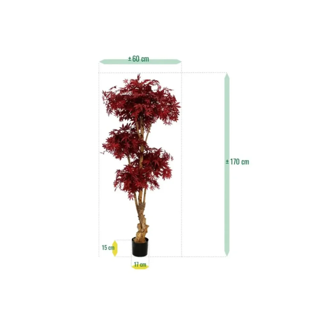 Kunstig Ahorntræ H: 170 cm.