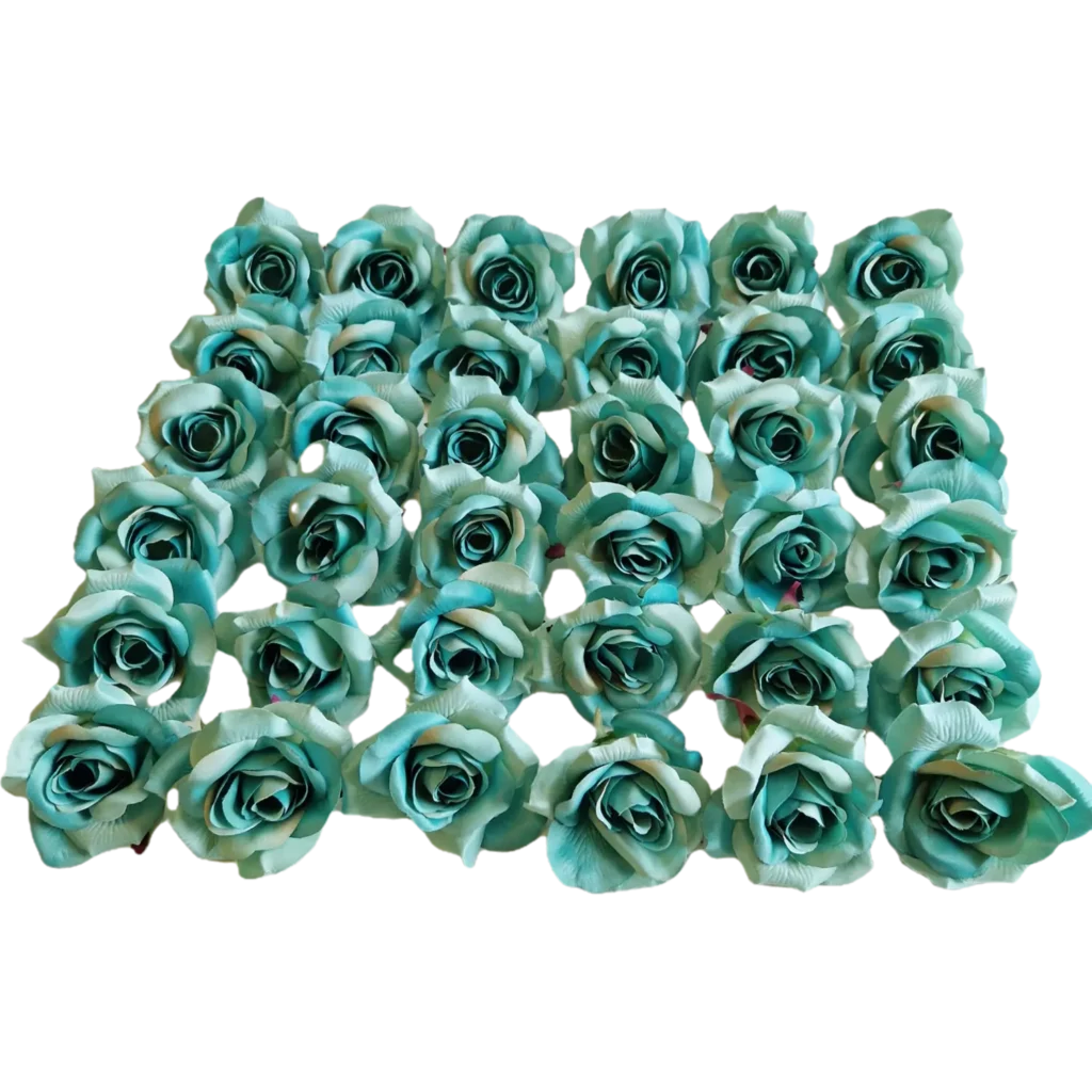 Kunstig Rosehoved Ø: 8 cm 36 stk./kasse.