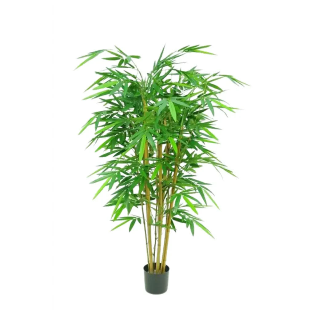 Kunstig bambus træ - H: 140 cm.