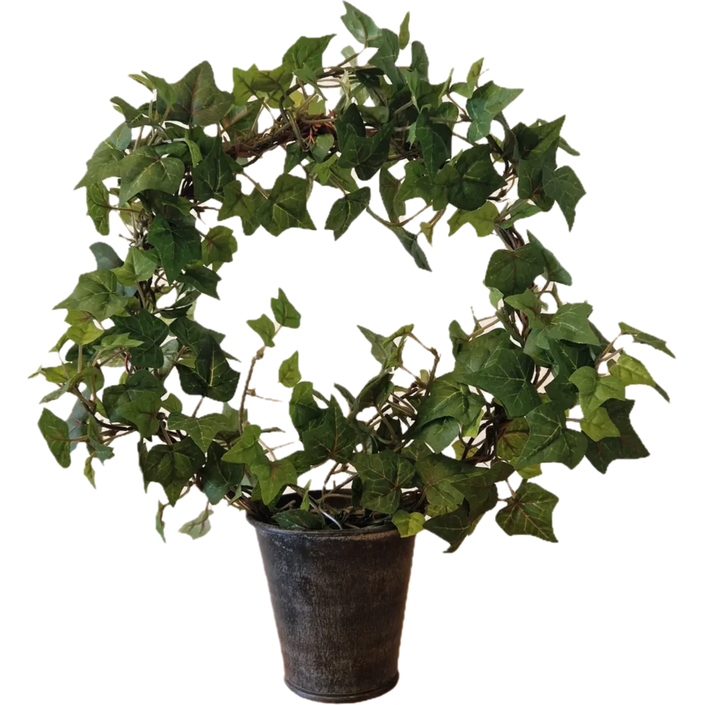 Kunstig Efeu krans Ø: 35 cm.