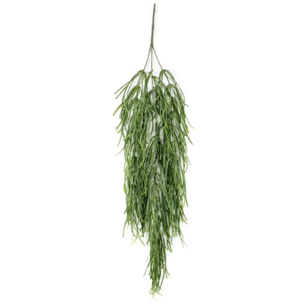 Kunstig Rhipsalis vine x 3 grøn - L: 80 cm.