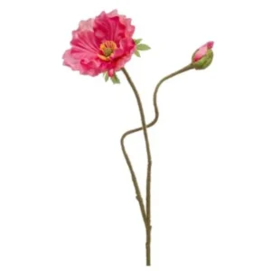 Kunstig Valmue L: 74 cm.