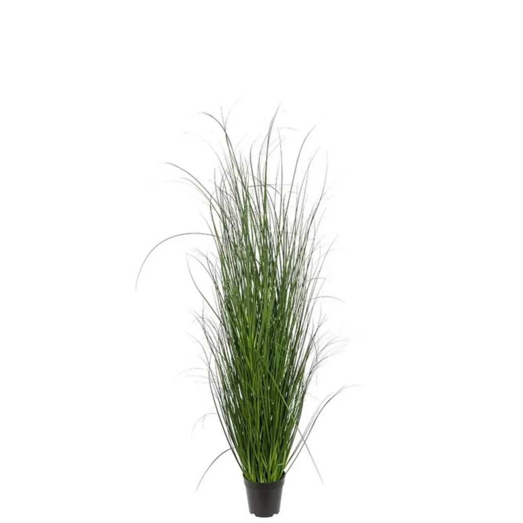 Kunstig græs i potte H: 140 cm.