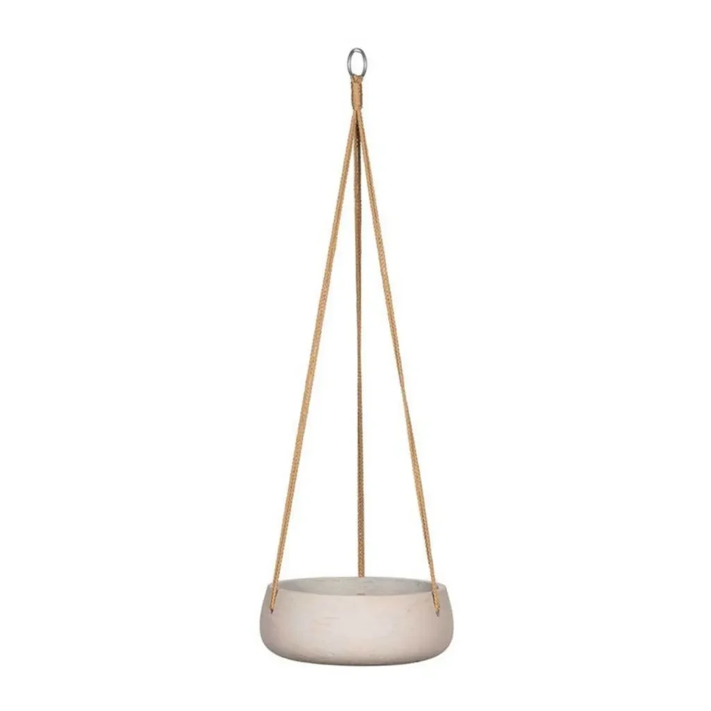 Eileen ampel grå - Ø:29 /H:11 cm.
