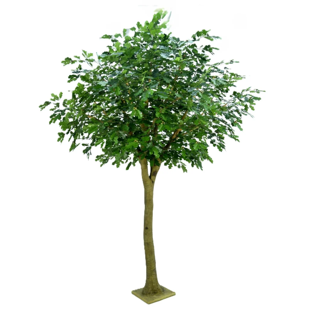 Kunstig Egetræ H: 350 cm.
