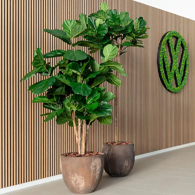 Rådgivning i indretning med kunstige planter,