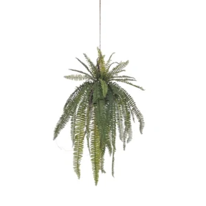 Kunstig bregne hænge deko L: 85 cm.
