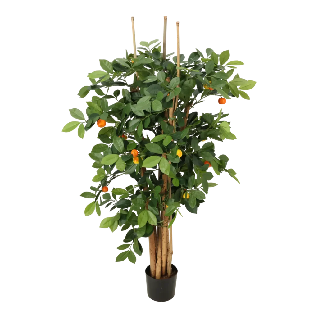 Kunstigt Appelsintræ H: 110 cm.