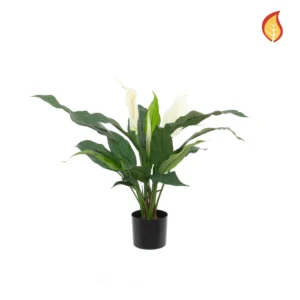 Kunstig Spathiphyllum FR H: 53 cm.