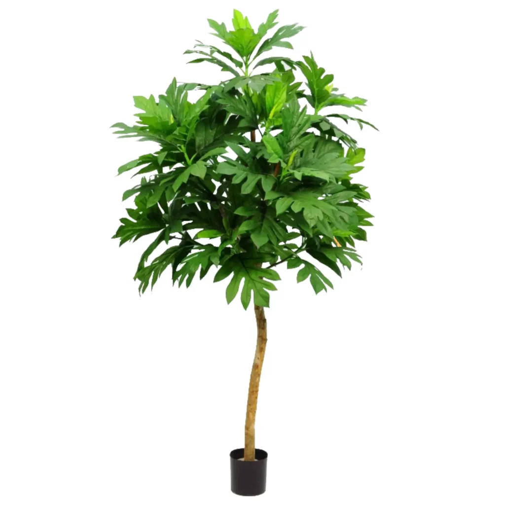 Kunstig Artocarpus træ - H: 210 cm.