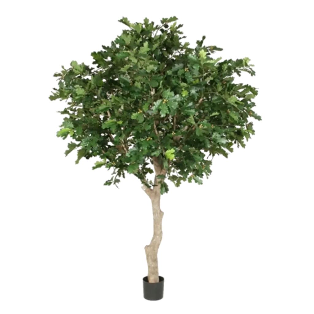 Kunstig Egetræ H: 270 cm.