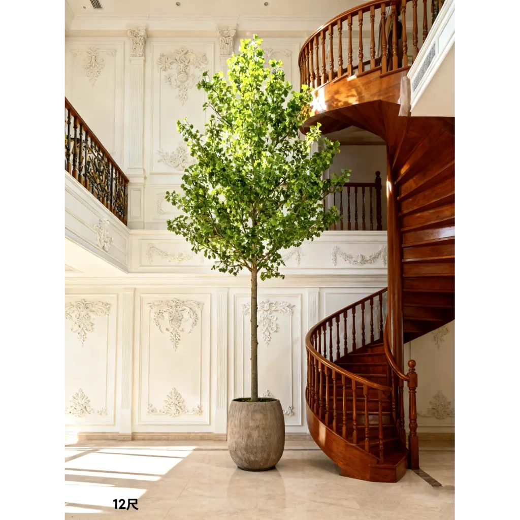 Kunstig Ginkgo biloba 360 cm.