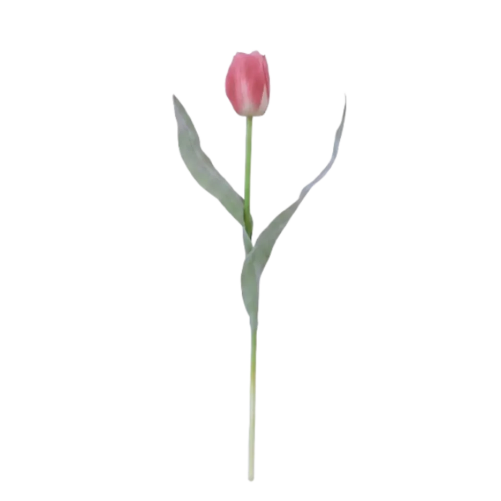 Kunstig tulipan mix cerise - L: 36 cm.