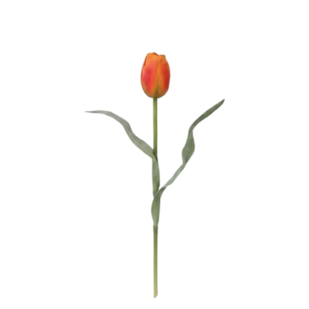 Kunstig tulipan mix orange - L: 36 cm.